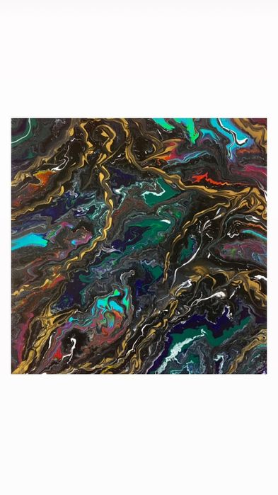 Tablou abstract handmade