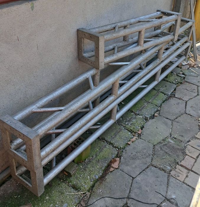 Traversă aluminiu Truss schelă pătrată tronson 100 cm/250 cm.