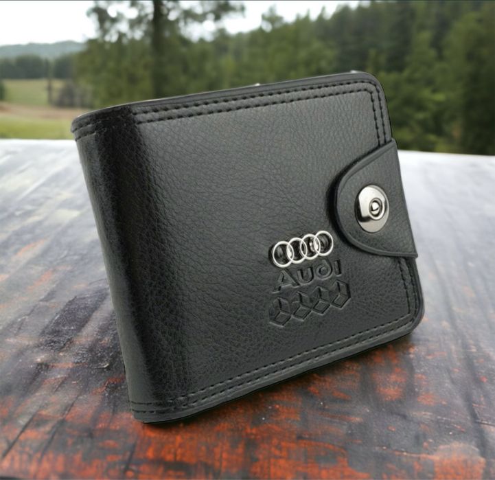 мъжки портфейл+клчодържател луксозен комплект БМВ АУДИ МЕРЦЕДЕС