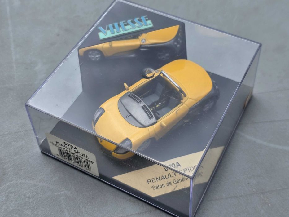 Macheta Auto 1/43 Vitesse Renault Spider Salon De Geneve 1995
