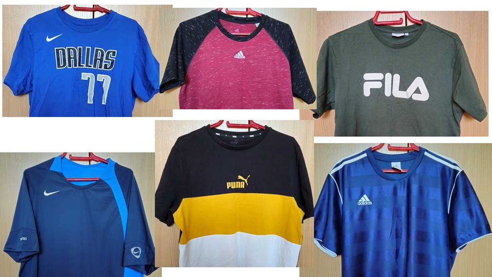 [10лв - 30 лв] Разпродажба тениски - Nike, Adidas, Puma, Fila и др.
