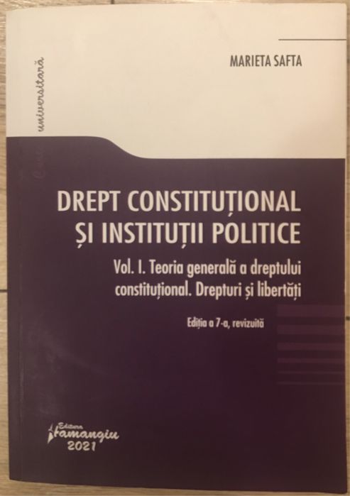 DREPT Constitutional si Institutii Politice