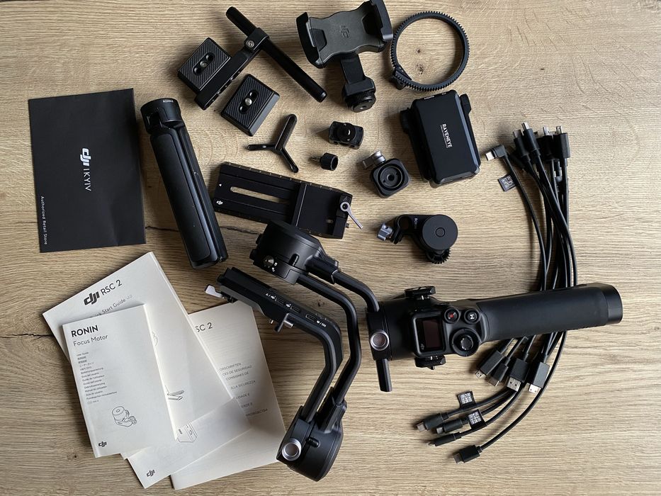 DJI ronin RSC 2 pro combo