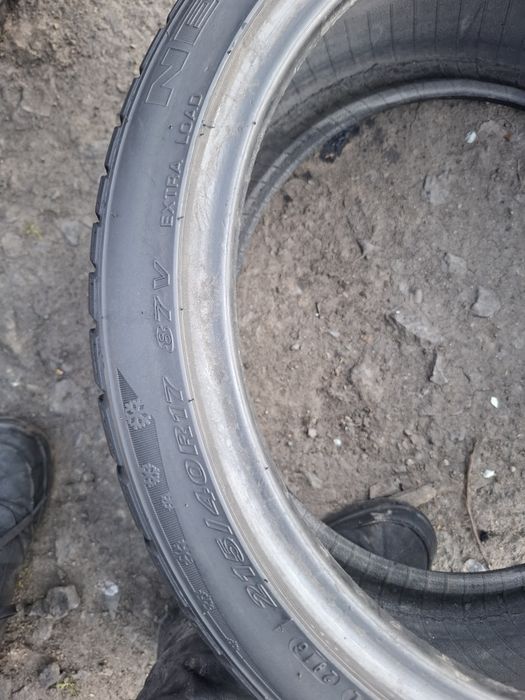 Vand 1 sau 2 anvelope 215 40 17 hankook m+s