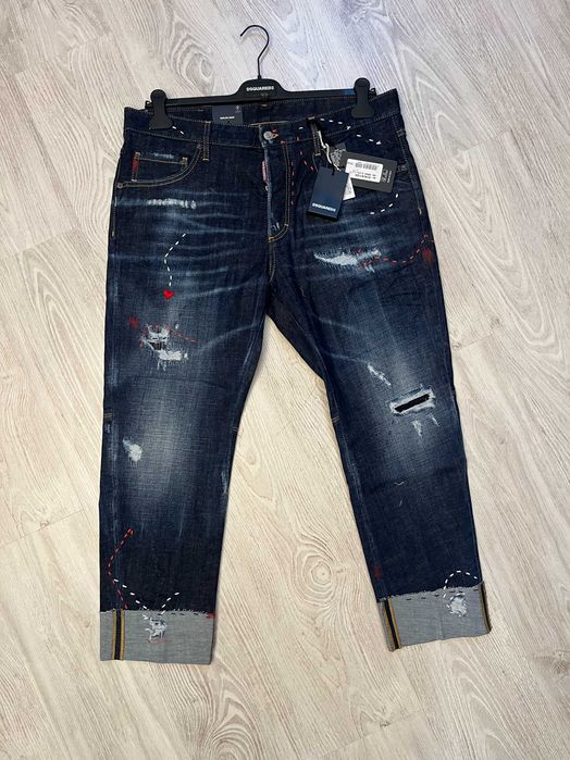 Dsquared2 blugi Sailor Jean 52 italy, sau XL, retail 725 euro