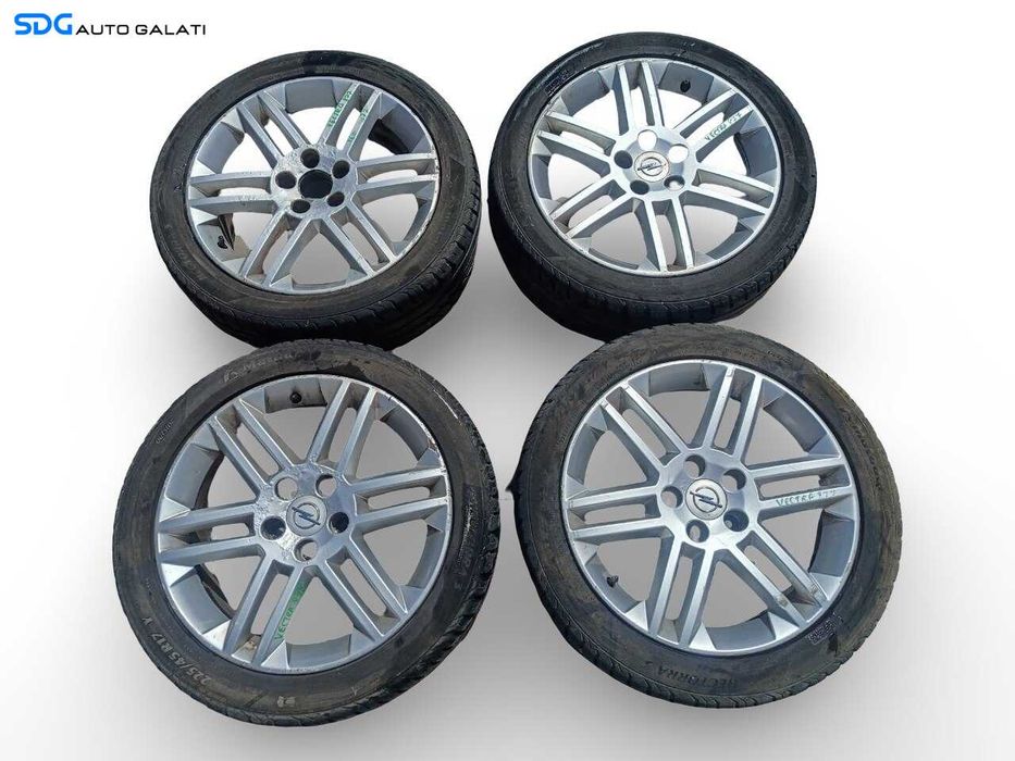 Set 4 Jante Janta Roata Roti Aluminiu 225 45 17 R17 Opel Vectra C 2002 - 2008 (7Jx17H2 ET41) [JNT0015]
