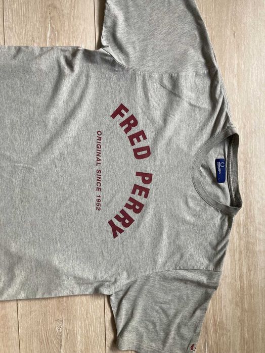 Fred Perry мъжка сива тениска размер L