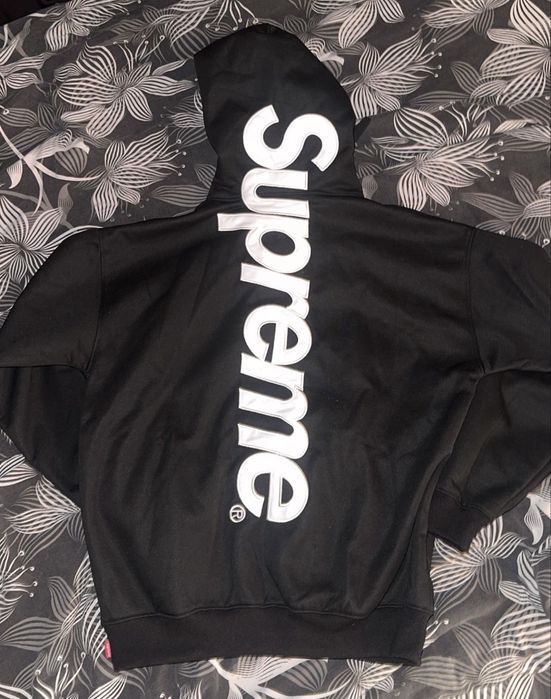 supreme худи черное