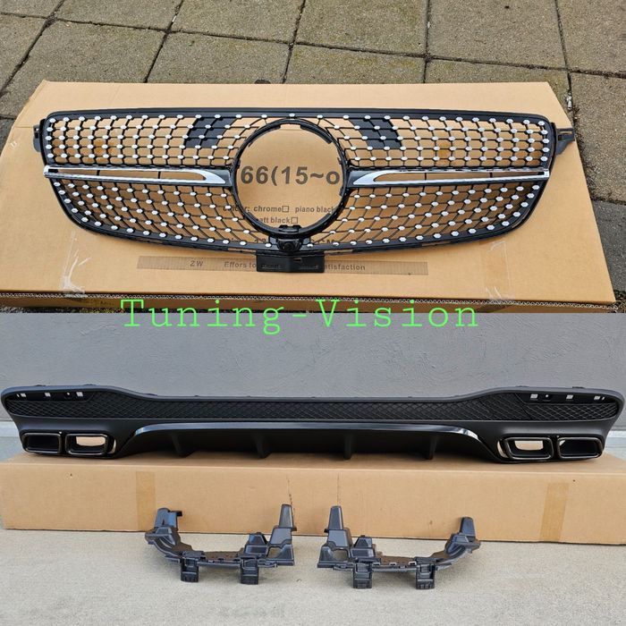 Дифузьор решетка GLE63AMG W166 C292