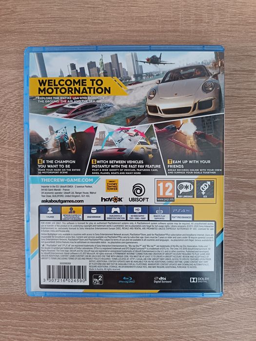 The Crew 2 playstation 4