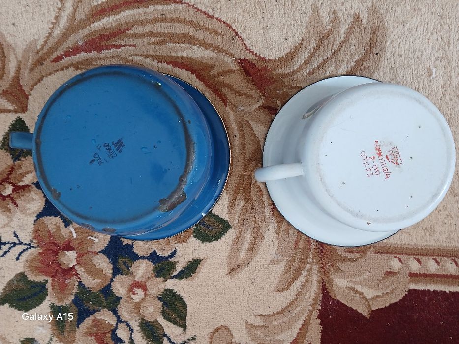 Эмалированный горшок