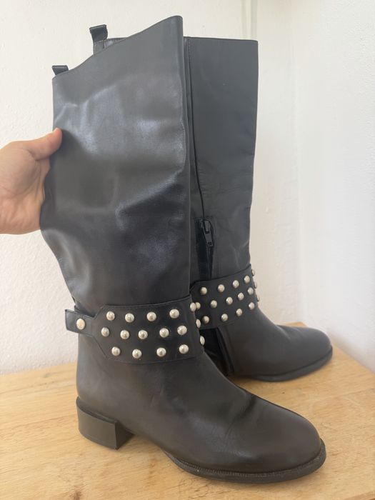 Cizme piele zara , mas 36