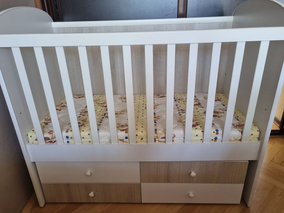 Бебешко легло,  60/120, с матраче