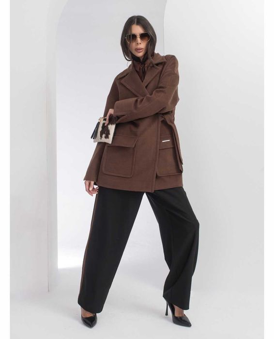 Ново Черно палто JUNONA