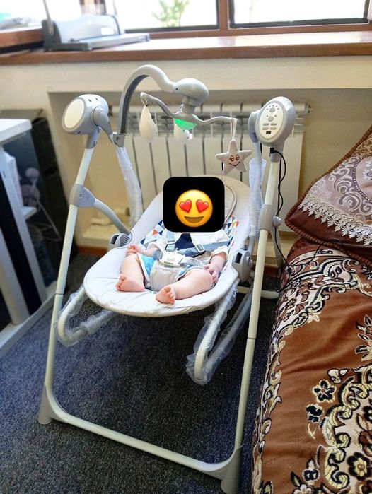 Elektroniy lyulka 3 v 1 kop funksiyaki shezlong