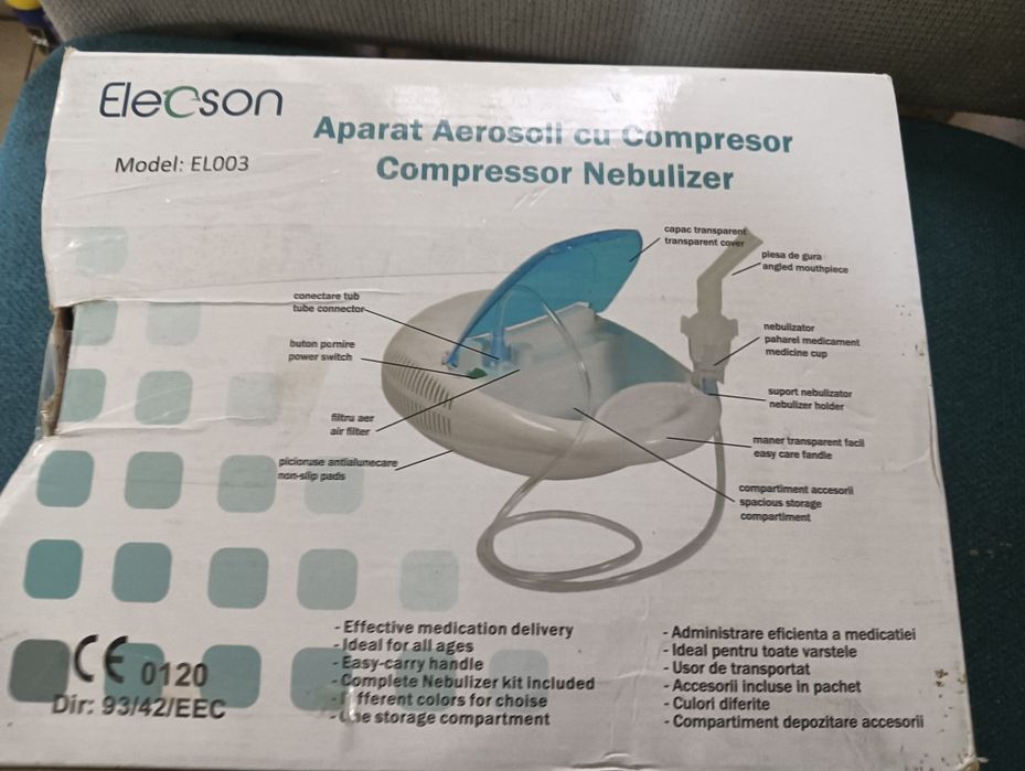 Vând aparat aerosoli într-o stare noua trimit și in tara