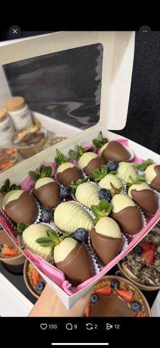 Клубника в шоколаде