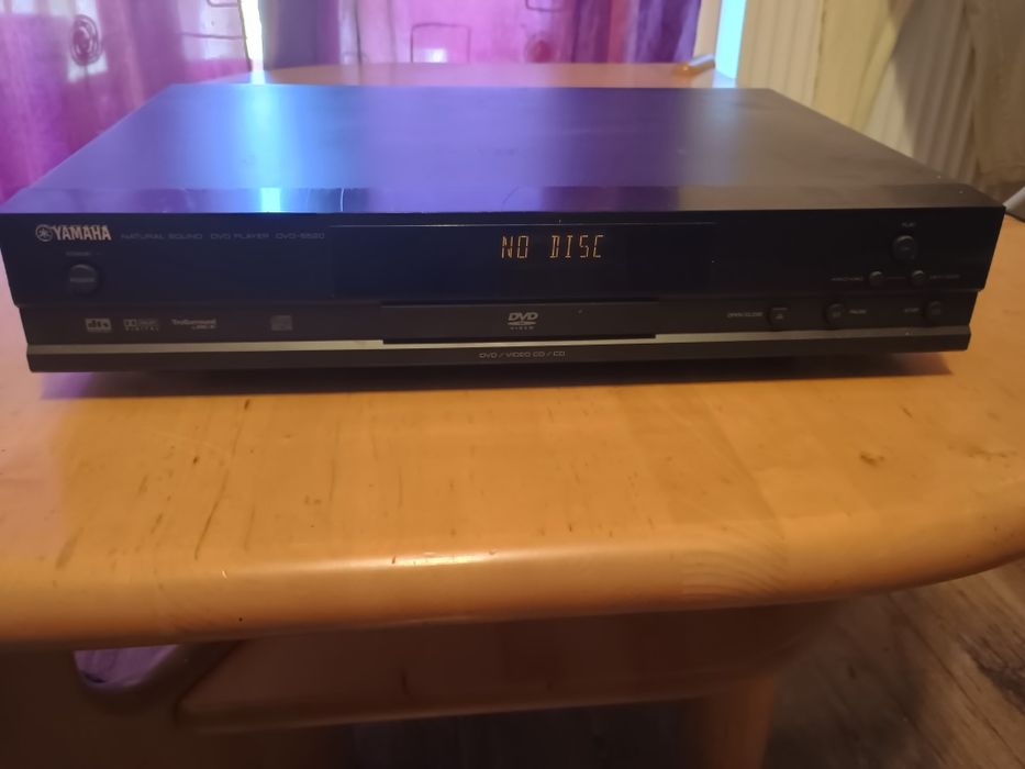 Vand dvd player yamaha