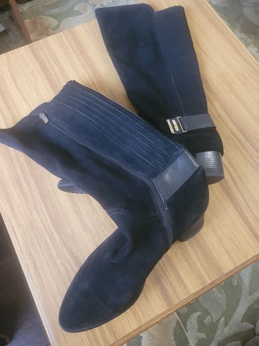 Продам сапоги замша