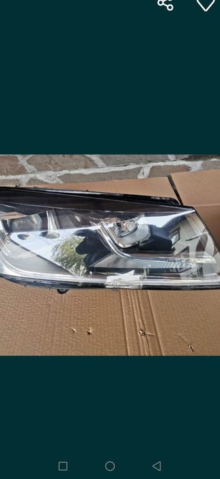 Bara  spate grila bandou far faruri bi-xenon Vw Touareg 2014+