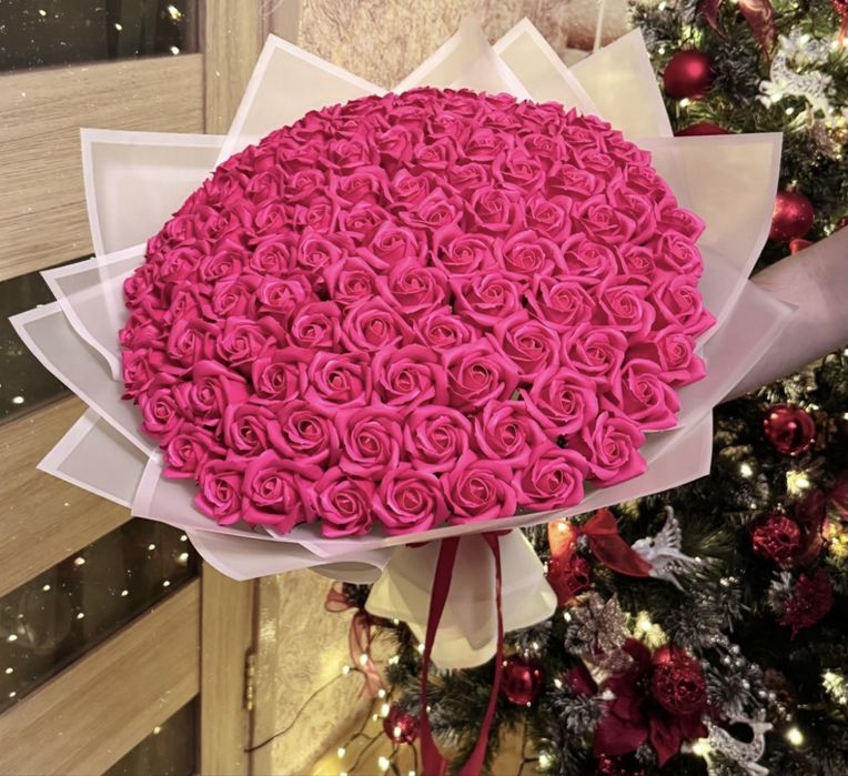 Buchet trandafiri sapun (ofertă)