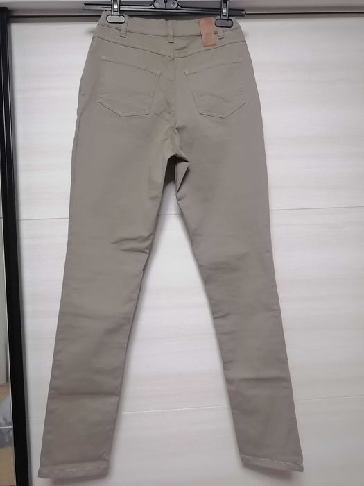Pantalon bej skinny