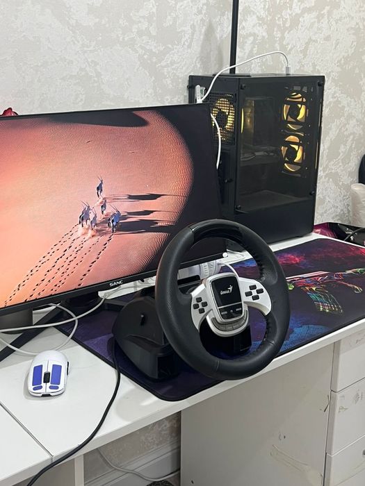 Руль игровой genius ps3/pc