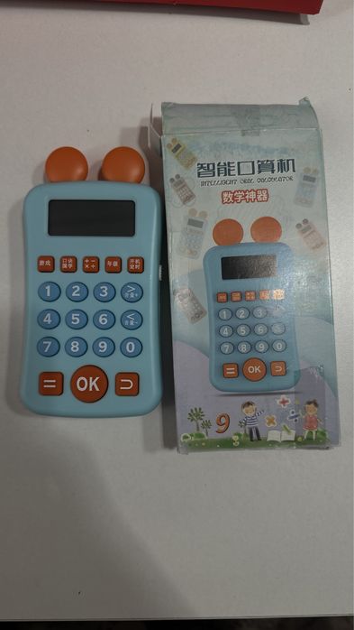 детский обучающий калькулятор-игрушка
