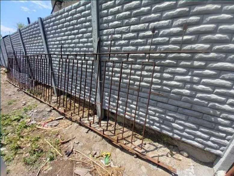 Забор металлический