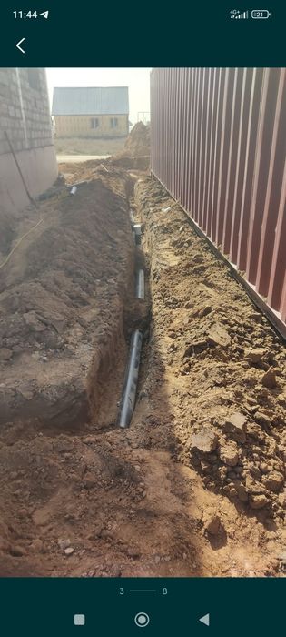 Копаем траншей, септик , туалет,бассейн, септик под ключ