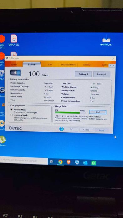 Vând Getac V110 Fully Rugged, laptop