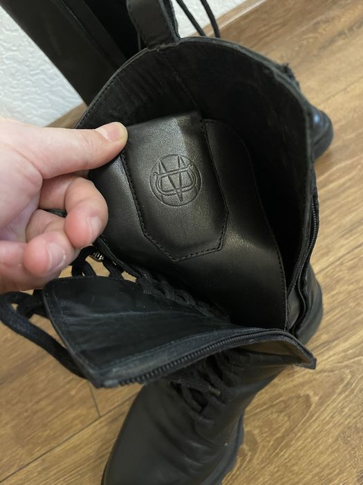 Кожанные ботинки