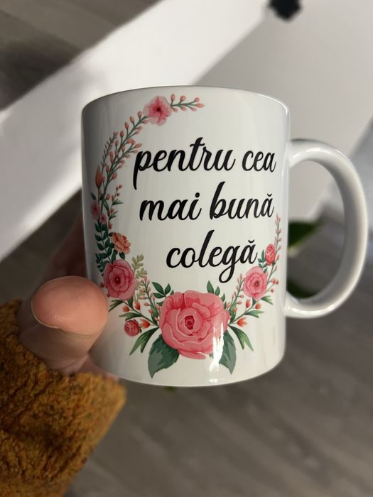 Cana cu mesaj pt cea mai buna colega