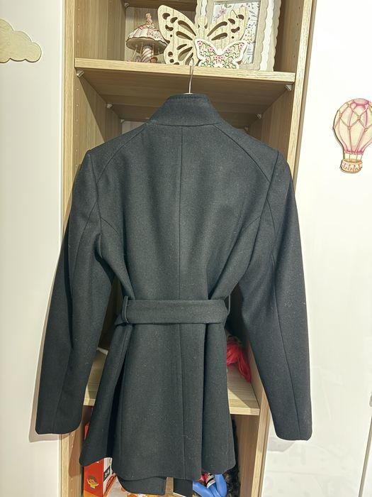 Ново черно палто Ted Baker, размер 2/м