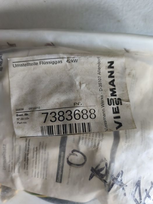 Set de conversie pentru gaz lichefiat (GPL-propan-butan) Viessmann,  cod 7383688