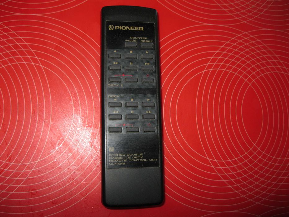 Pioneer stereo double cassete deck CT - W820R