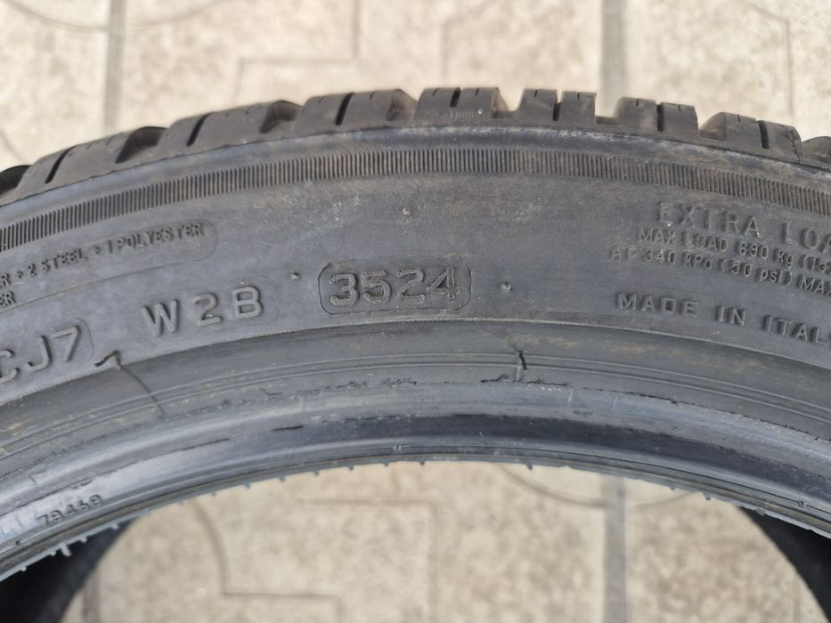 1бр. Зимна гума 225/45/18 95V Bridgestone LM 005 24г.