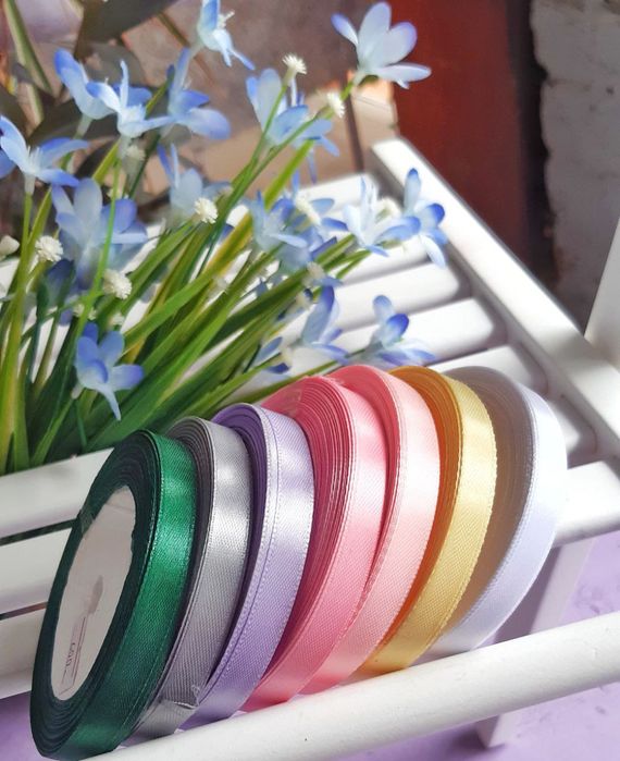 Ленты подарочные, атласные