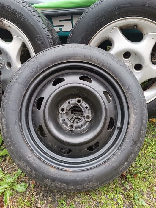 Алуминиеви джанти 15 цола с гуми, плюс резервна гума за Пежо