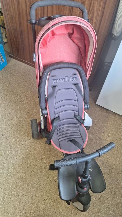 Tricicletă pliabilă 7 în 1 SmartTrike STR3 Melange Red