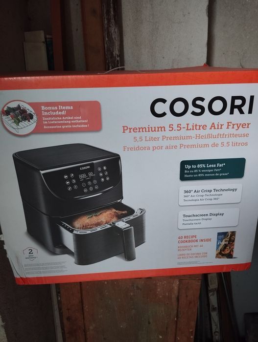 Уред за готвене без мазнина Cosori made in U.S.A. ейрфрайер