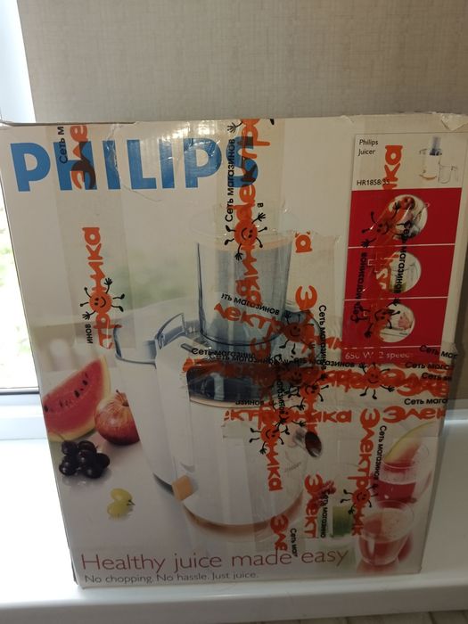 Соковыжималка PHILIPS.