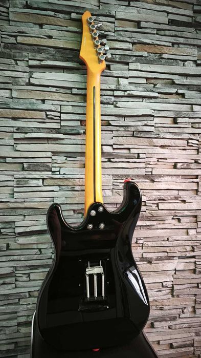 Chitara electrica Stratocaster J&D Blue Flame Custom - Garantie