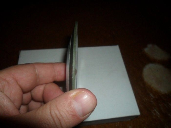 Disc diamantat  pentru ascutit panza cu pastile vidia