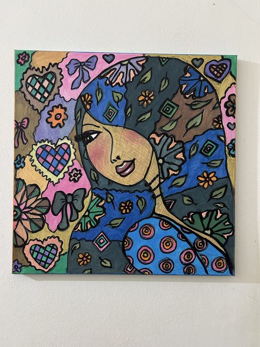 Pictură pe canvas!