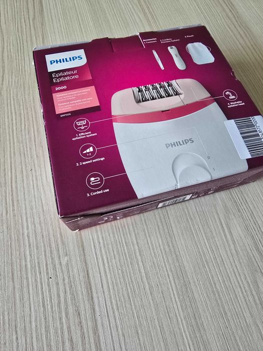 Set Epilator Philips Satinelle BRP506/00, Alb, NOU, GARANTIE, SIGILAT