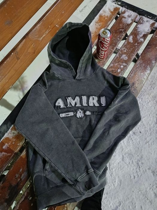 Худи Amiri серый