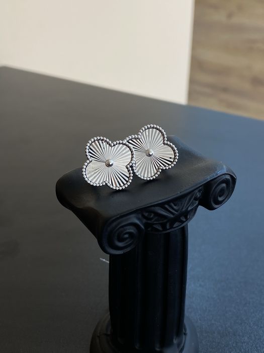 серьги/585пробы/белое золото