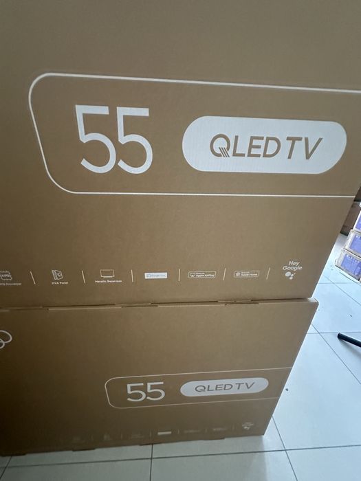 Телевизор TCL 55T6D QLED новый 2026 оригинал Прошивка Доставка