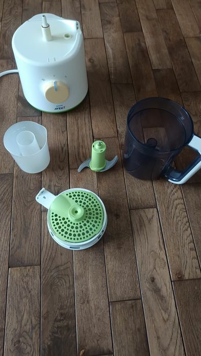 Комбиниран уред за готвене на пара и блендер philips avent